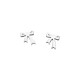 Karen Walker Bow Silver Stud Earrings Karen Walker Bow Studs in Sterling Silver