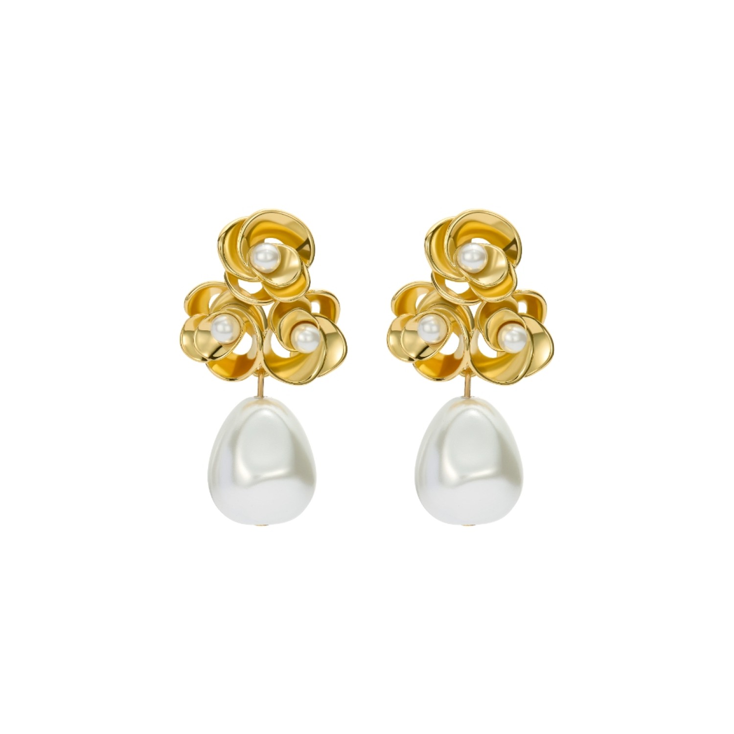 FLORELLE: Pearl Flower Drop Earrings TBJ3755-02-28 – Ted Baker Jewellery FLORELLE: Pearl Flower Drop Earrings TBJ3755-02-28 by Ted Baker
