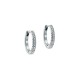 HEPLIE: Crystal Hoop Earrings (14mm) TBJ3749-01-02 by Ted Baker