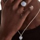 Claw Ring Blue Lace Agate - JWL1064BL – Stolen Girlfriends Club Jewellery | Christies Jewellery & Watches Claw Ring Blue Lace Agate - JWL1064BL by Stolen Girlfriends Club Jewellery | Sterling Silver Ring with Blue Lace Agate Gemstone with muli claw