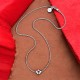 Karen Walker Mini Star Necklace in Sterling Silver