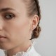 Karen Walker Moon Earrings – KW20ER GP – Gold-Plated Sterling Silver Karen Walker KW20ER GP Moon Earrings – Luxury Gold-Plated Sterling Silver Design