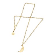 Karen Walker Gold-Plated Moon Necklace (KW20PN GP) Karen Walker Gold-Plated Moon Necklace (KW20PN GP)