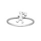 Karen Walker Mini Runaway Girl Ring Silver Karen Walker Mini Runaway Girl Ring in Sterling Silver