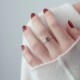 Karen Walker Mini Runaway Girl Ring Silver Karen Walker Mini Runaway Girl Ring in Sterling Silver