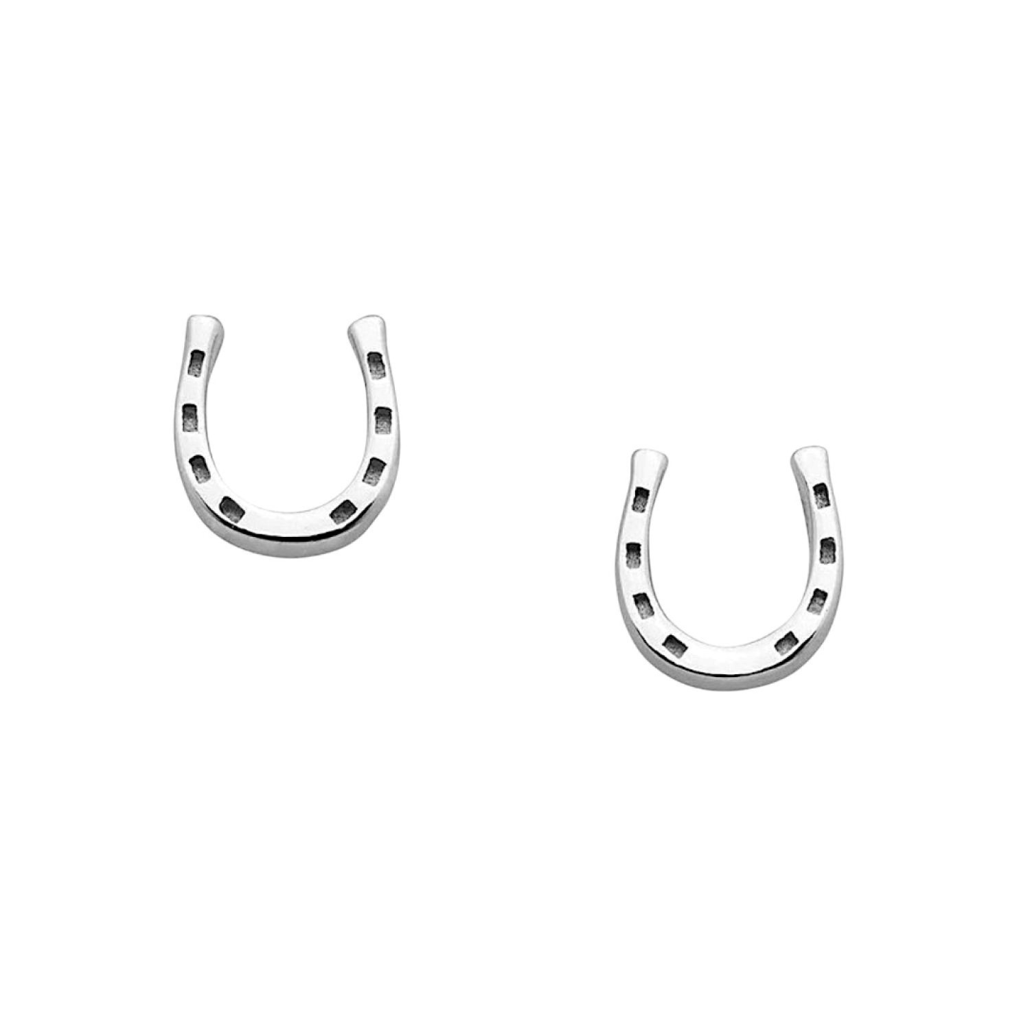 Karen Walker Mini Horseshoe Silver Stud Earrings Karen Walker Mini Horseshoe Studs in Sterling Silver