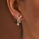 Karen Walker Pearl Bow Studs – Silver | KW492ER-STG-FWP Karen Walker Pearl Bow Studs – Silver | KW492ER-STG-FWP