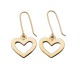 Karen Walker Gold-Plated Sterling Silver Heart Earrings – KW15ER GP