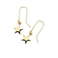 Karen Walker Gold-Plated Star Earrings (KW18ER GP)