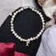 Karen Walker Mini Girl with Pearls Bracelet Silver Karen Walker Mini Girl with Pearls Bracelet in Sterling Silver with Freshwater Pearls