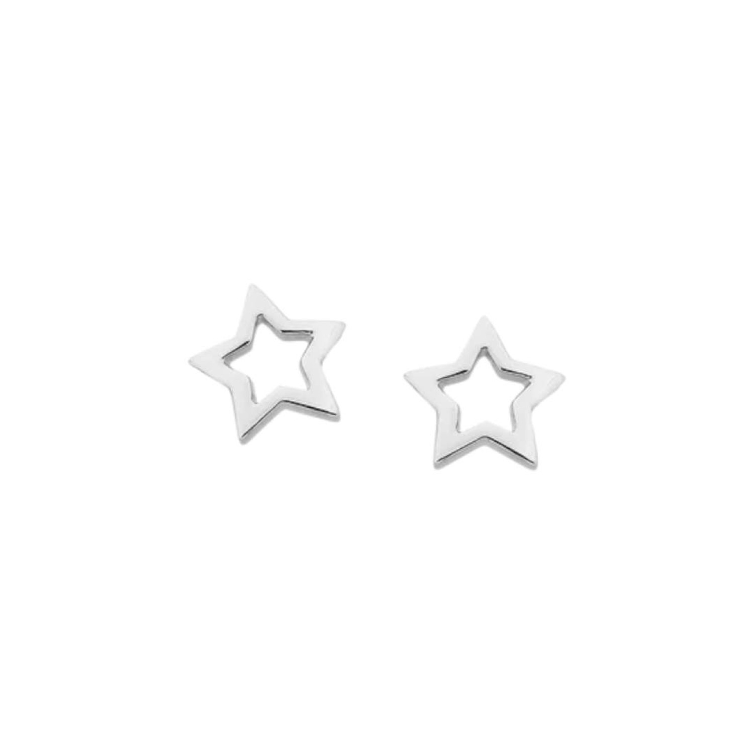 Karen Walker Mini Star Silver Stud Earrings Karen Walker Mini Star Studs in Sterling Silver