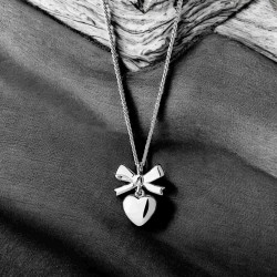 Mini Superlove Necklace Silver