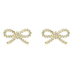  Ribecca: Ted Baker Cubic Zirconia Bow Stud Earrings TBJ3999-02-02