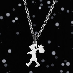 Runaway Girl Pendant Silver KW22PN