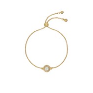 SOLETA: Solitaire Sparkle Crystal Adjustable Bracelet TBJ3699-02-02