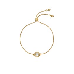 SOLETA: Solitaire Sparkle Crystal Adjustable Bracelet TBJ3699-02-02
