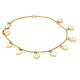 STOLEN HEART BRACELET - GOLD PLATED – Stolen Heart Bracelet - 18k Gold Plated with Heart Charms