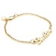 Stolen Script Bracelet - Gold Plated – Stolen Script Bracelet - 18k Yellow Gold Plated