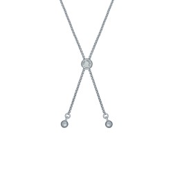 SOLETA: Solitaire Sparkle Crystal Adjustable Bracelet TBJ3699-01-02