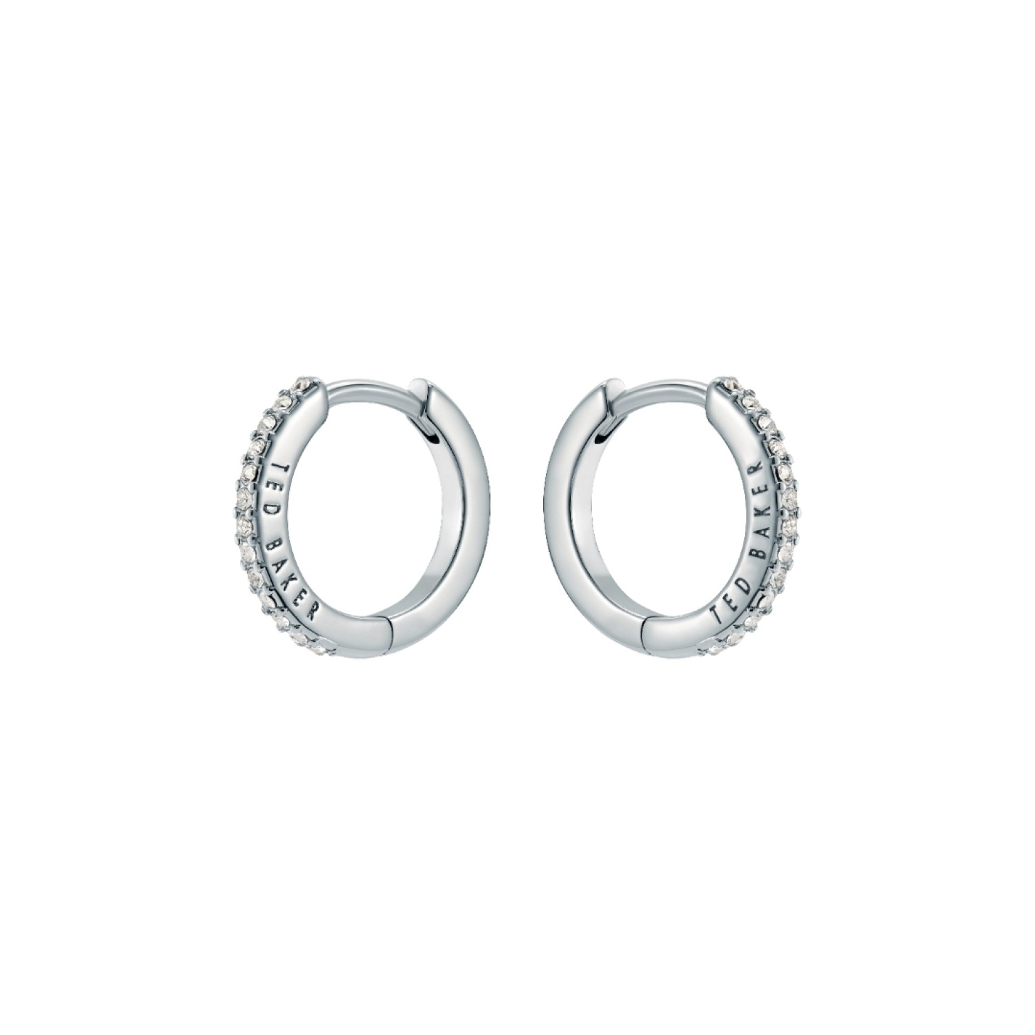HEPLIE: Crystal Hoop Earrings (14mm) TBJ3749-01-02 – Ted Baker Jewellery HEPLIE: Crystal Hoop Earrings (14mm) TBJ3749-01-02 by Ted Baker