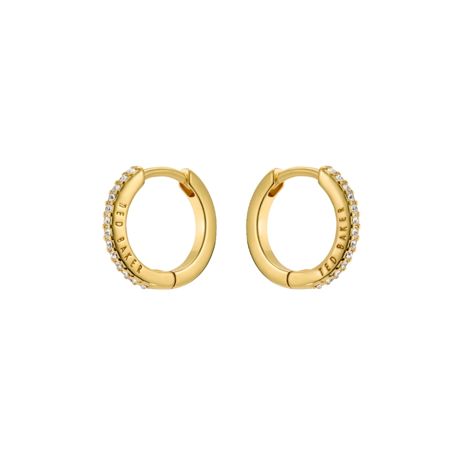 HEPLIE: Crystal Hoop Earrings (14mm) TBJ3749-02-02 – Ted Baker Jewellery HEPLIE: Crystal Hoop Earrings (14mm) TBJ3749-02-02 by Ted Baker