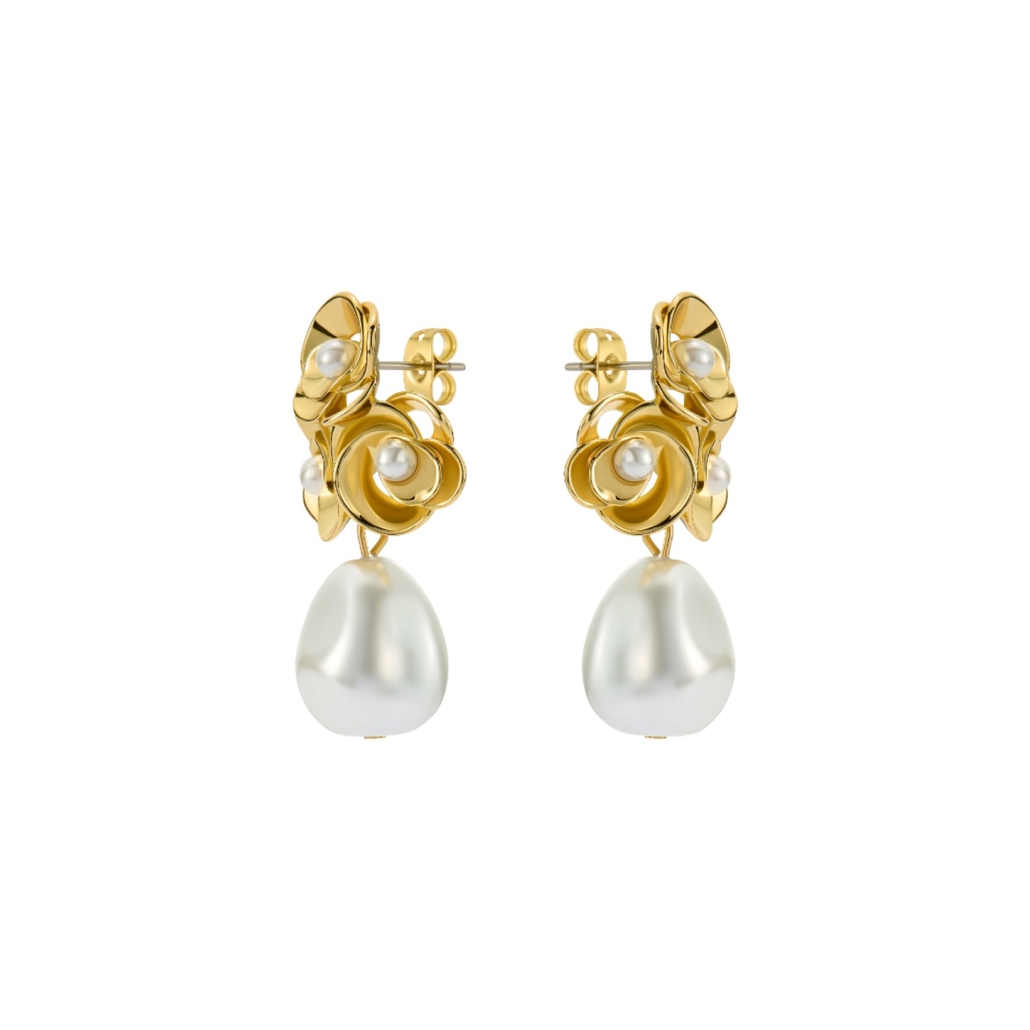 FLORELLE: Pearl Flower Drop Earrings TBJ3755-02-28 – Ted Baker Jewellery FLORELLE: Pearl Flower Drop Earrings TBJ3755-02-28 by Ted Baker