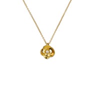 FLORA: Pearl Flower Pendant Necklace TBJ3757-02-28 FLORA: Pearl Flower Pendant Necklace TBJ3757-02-28
