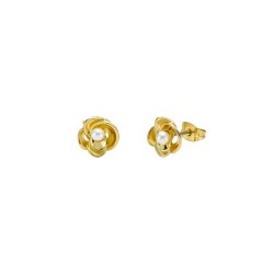 FLO: Pearl Flower Stud Earrings TBJ3759-02-28