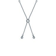 ISELA: Crystal Baguette Slinky Adjustable Bracelet TBJ3780-01-02 ISELA: Crystal Baguette Slinky Adjustable Bracelet TBJ3780-01-02