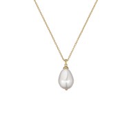 PARMLIA: Pearl Drop Pendant Necklace TBJ3824-02-28 PARMLIA: Pearl Drop Pendant Necklace TBJ3824-02-28