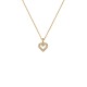 AMORE: Crystal Halo Heart Pendant Necklace TBJ3832-02-02 – AMORE: Crystal Halo Heart Pendant Necklace TBJ3832-02-02 by