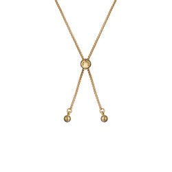 AMORITA: Crystal Halo Heart Adjustable Bracelet TBJ3833-02-02