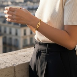 SHIANNE : Ted Baker Crystal Encrusted Link Chain Bracelet TBJ4046-02-02