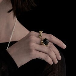 Bow Ring - Gold Plated JWL1013-18YGP Bow Ring - Gold Plated JWL1013-18YGP