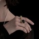 Bow Ring - Gold Plated JWL1013-18YGP Bow Ring - Gold Plated JWL1013-18YGP | Ring with Bow Yellow Gold colour with stolen engraved inside