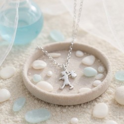 Runaway Girl Pendant Silver KW22PN