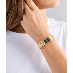 BKPLLS503 Ted Baker Lileey Black Gold-Tone Bracelet Watch