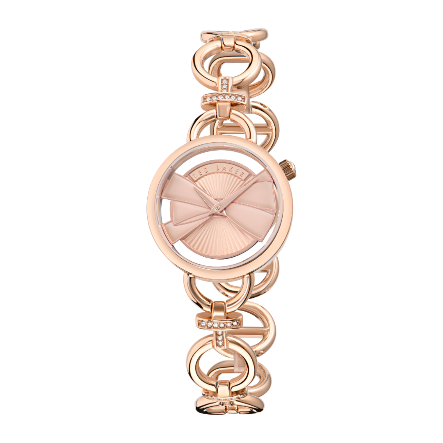 BKPLIS502 Ted Baker Lilabel Bow Rose Gold-Tone Bracelet Watch by Ted Baker
