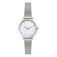 BKPSTF406 Ted Baker Staciie Silver-Tone Mesh Watch