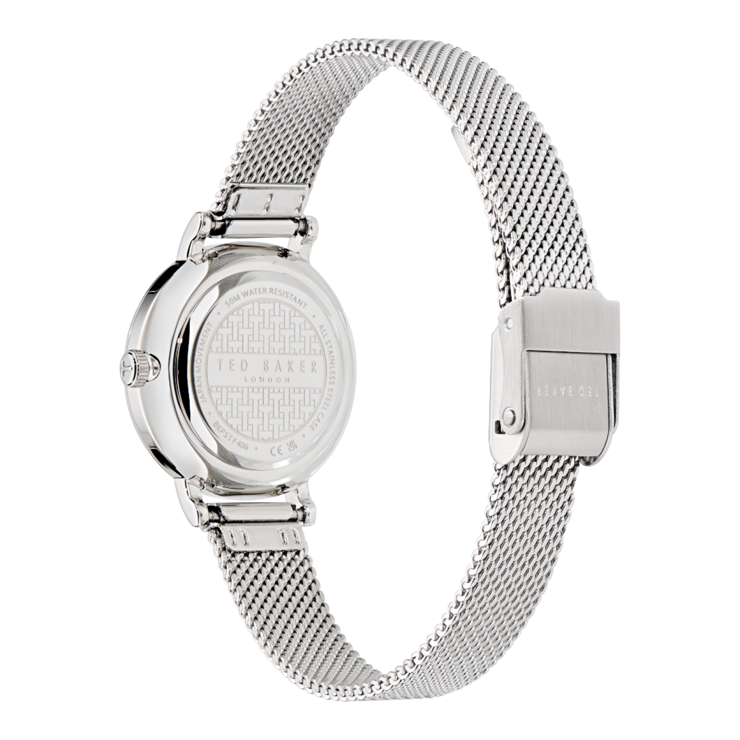 BKPSTF406 Ted Baker Staciie Silver-Tone Mesh Watch BKPSTF406 Ted Baker Staciie Silver-Tone Mesh Watch by Ted Baker