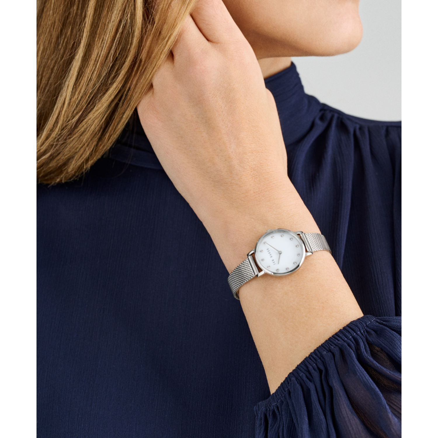 BKPSTF406 Ted Baker Staciie Silver-Tone Mesh Watch BKPSTF406 Ted Baker Staciie Silver-Tone Mesh Watch by Ted Baker