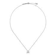  BLAIRE: Mini Metal Bow Pendant Necklace TBJ4156-01-03