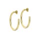 CLANCI: Medium Crystal Hoop Earrings TBJ3999-01-02 – CLANCI: Medium Crystal Hoop Earrings TBJ3999-01-02 by