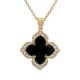 Georigini Midnight Velvet Black Agate Fairwater Pendent IE1187GB by Georigini