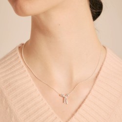 Karen Walker Small Bow Necklace 45cm