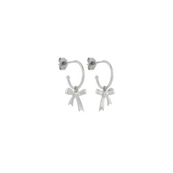 Karen Walker Bow Hoop Earrings