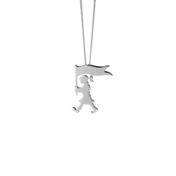 Karen Walker Marching Girl Necklace 45cm