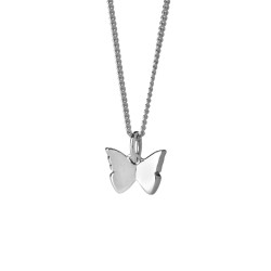 Karen Walker Mini Butterfly Necklace 45cm