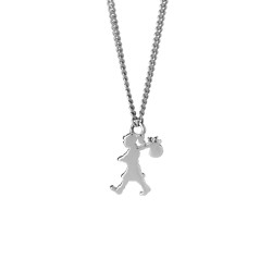 Karen Walker Mini Runaway Girl Necklace 45cm Karen Walker Mini Runaway Girl Necklace 45cm