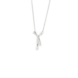 Karen Walker Pearl Bow Necklace 45cm